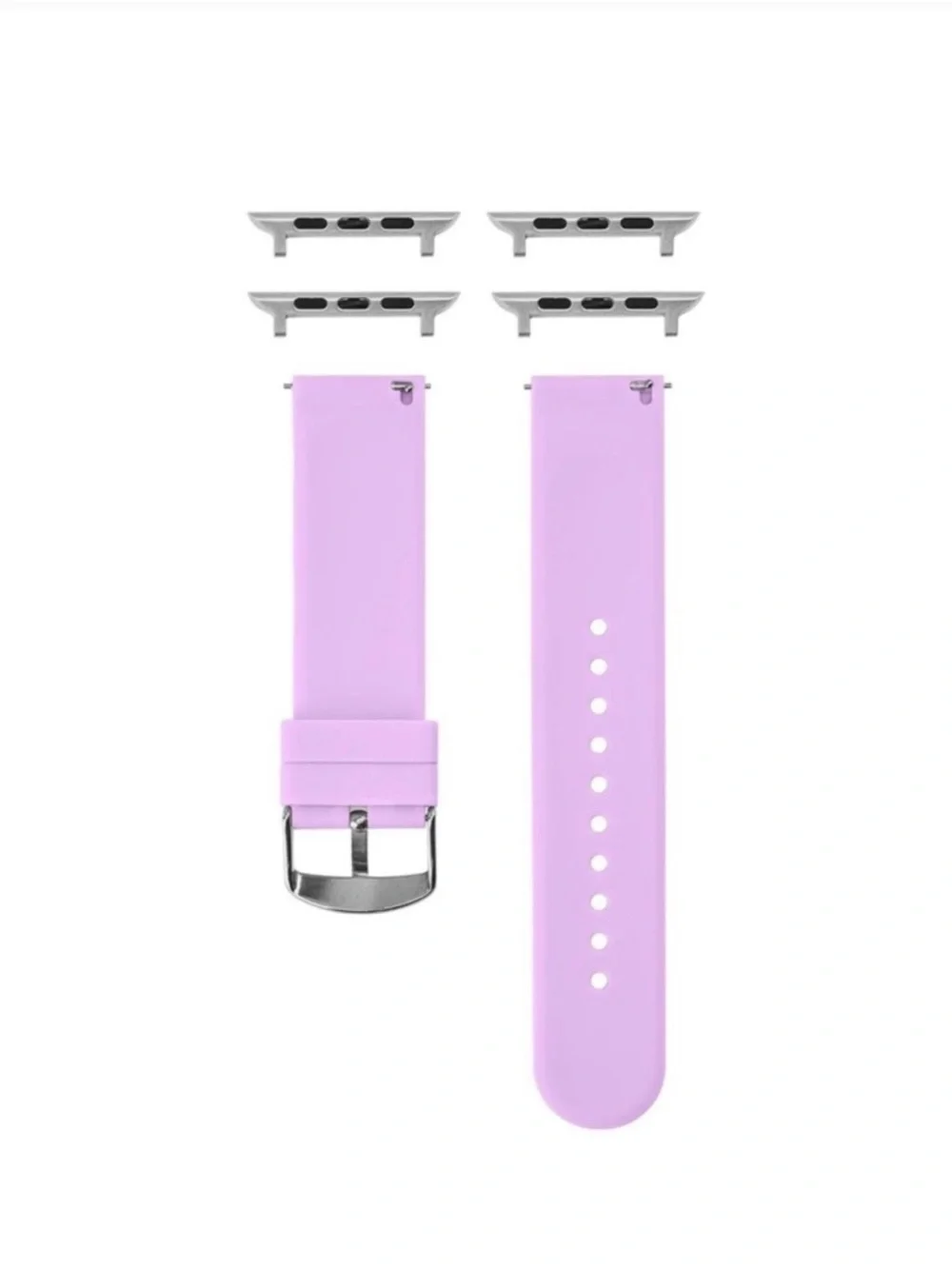 case-mate Lavender Silicone Smartwatch Band